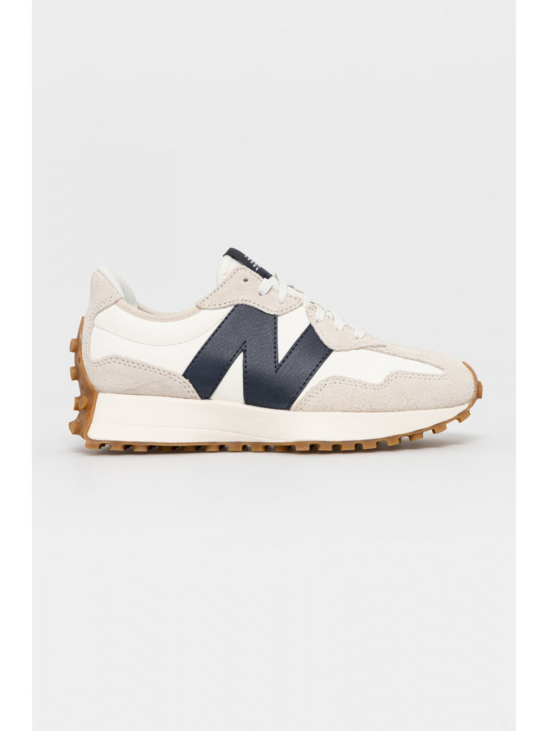 Boty New Balance 327 tmavomodrá barva na platformě WS327KB